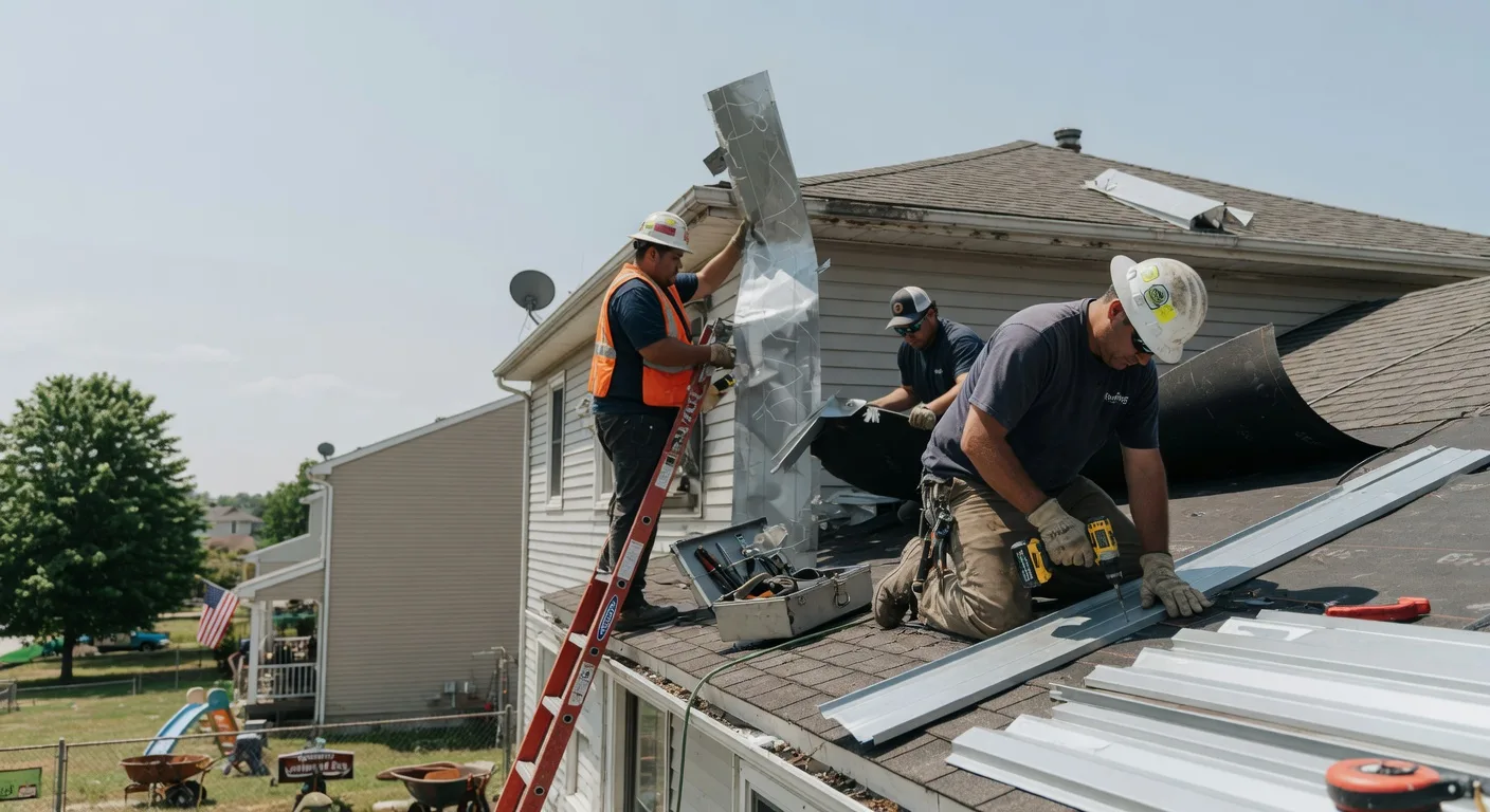 Metal Roofing Installation in Vaiden, MS near me